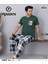 Erkek Bisiklet Yaka Kısa Kol Ince Pijama Takımı 6163/6 - 1 Adet 2