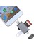 Metrashop 6 In 1 Usb, iphone 15 Uyumlu S23 S24 Serisi Uyumlu Notebook USB Otg Type-C, Mikro USB To Usb2.0/tf/sd Kart Okuyucu 3 Port Type C Otg ZR428 1