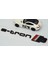 E-Tron S Bagaj Siyah Kırmızı Yazı Logo Audi Ile Uyumlu 3