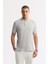 Erkek Taş Kıvrılmaz Polo Yaka %100 Pamuk Basic Regular Fit T-Shirt B001032 1