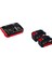 Twincharger 2x4,0 Ah Akü ve Şarj Aleti 1