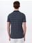 Çizgili Lacivert Erkek Polo T-Shirt J5SM-TST7317 5
