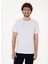 Bisiklet Yaka Beyaz Erkek T-Shirt Lenhar 1