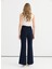 Normal Bel Standart Lacivert Kadın Pantolon 25YSL5346 2