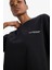 fit Oversize Geniş Kalıp Bisiklet Yaka Kısa Kollu TIŞÖRT T7793AZ25SP 3