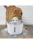 Kedi Su Çeşmesi 2.6l Otomatik Çiçek Desenli Gri (Yurt Dışından) 4