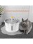 Kedi Su Çeşmesi 2.6l Otomatik Çiçek Desenli Gri (Yurt Dışından) 5