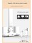 LED Saat Masa Lambası USB Şarj Edilebilir Kısılabilir Masa Lambası 4960 Mah Fan Işık Katlanabilir Göz Koruması Okuma Gece Lambası (Yurt Dışından) 2