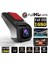 Araba Sabit Disk Video Kaydedici 1080P Sürüş Kaydedici Park Monitör Kamera Adas Gece Görüş Siyah Kutu, 16G Hafıza Kartı (Yurt Dışından) 4