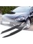 Passat B7 2010-2015 Için Araba Far Göz Kapakları Kaşları Abs Far Lambası Etiket Kapak Trim Aksesuarları-Siyah (Yurt Dışından) 2