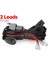 2 Işıklı Sigorta Açma-Kapama Anahtarı Için Kablo Demeti Kiti 12V 40A Röle 180 W/ 300W 4-52 Inç LED Çalışma Işığı Çubuğu Için (Yurt Dışından) 5
