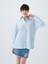 Oversize Fit Kadın Gömlek U.kol 1