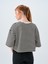 Loose Crop Kadın Tshirt K.kol 3