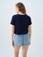 Regular Long Crop Kadın Tshirt K.kol 3