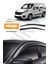 Fiat Fiorino Kromlu Cam Rüzgarlığı 2'li 1