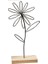 Metal El Sanatları Yaratıcı Ev Oturma Odası Giriş Dekorasyonu Demir Sanatı - On Demir Çiçek Süsü Yükseklik 25,5 Cm, Uzunluk 14,5 Cm, 6 cm (Yurt Dışından) 1