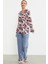 Yumuşak Dokulu Düğmeli Pijama Takım - Kırmızı 4