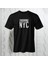 Brooklyn Nyc Yazı Baskılı Yarım Kollu Bisiklet Yaka Pamuk Oversize T-Shirt 1