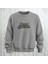 Mutlu Noeller Desenli Bisiklet Yaka Oversize Kalın Kumaş Sweatshirt 3 Iplik Şardonlu 1