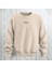 New York Şehir Temalı Sırt Baskılı Oversize Bisiklet Yaka Sweatshirt 3 Iplik Şardonlu 2