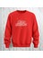 Mutlu Noeller Desenli Bisiklet Yaka Oversize Kalın Kumaş Sweatshirt 3 Iplik Şardonlu 1