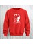 Mustafa Kemal Atatürk Baskılı Bisiklet Yaka Sweatshirt Kalın Kumaş 3 Iplik 1