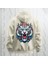 Tiger Büyük Sırt Baskılı Kapüşonlu Sweatshirt Hoodie Kalın Kumaş 3 Iplik Şardonlu 1