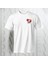 The Perfect Love Story Sırt Baskılı Bisiklet Yaka Pamuk Oversize T-Shirt 2
