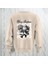 Merry Christmas Noel Baba Sırt Baskılı 3 Iplik Şardonlu Oversize Bisiklet Yaka Sweatshirt 1