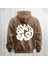 Take It Easy Yazı Sırt Baskılı Kapüşonlu Sweatshirt Hoodie Kalın Kumaş 3 Iplik Şardonlu 1