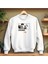 Legend Baskılı Kırmızı Bisiklet Yaka Sweatshirt Kalın Kumaş 3 Iplik 1