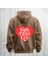 Girls Don't Cry Yazı Sırt Baskılı Kapüşonlu Sweatshirt Hoodie Oversize 3 Iplik Şardonlu 1