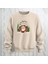 Noel Baba Ho Ho Ho! Baskılı Bisiklet Yaka Kalın Kumaş Oversize Sweatshirt 3 Iplik Şardonlu 1