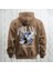 Dream Kanatlı Kuş Sırt Baskılı Kapüşonlu Oversize Sweatshirt Hoodie Kalın Kumaş 3 Iplik Şardonlu 1