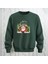 Noel Baba Ho Ho Ho! Baskılı Bisiklet Yaka Kalın Kumaş Oversize Sweatshirt 3 Iplik Şardonlu 1