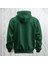 Dünya Deseni Baskılı Kapüşonlu Sweatshirt Hoodie Yünlü Kalın Kumaş 3 Iplik Şardonlu 2