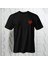 True Love Kalp Desenli Yarım Kollu Bisiklet Yaka Pamuk Oversize T-Shirt 1