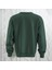 Happy Valentine's Day Kalp Desenli Oversize Bisiklet Yaka Sweatshirt 3 Iplik Şardonlu 2