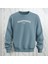 California Baskılı Bisiklet Yaka Sweatshirt Kalın Kumaş 3 Iplik 1