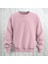 Rich Energy Yazı Baskılı Bisiklet Yaka Sweatshirt 3 Iplik Şardonlu Oversize Kalıp 1