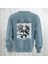 Merry Christmas Noel Baba Sırt Baskılı 3 Iplik Şardonlu Oversize Bisiklet Yaka Sweatshirt 1