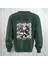 Merry Christmas Noel Baba Sırt Baskılı 3 Iplik Şardonlu Oversize Bisiklet Yaka Sweatshirt 1