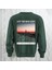 New York Şehir Temalı Sırt Baskılı Oversize Bisiklet Yaka Sweatshirt 3 Iplik Şardonlu 1