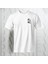 Mustafa Kemal Atatürk Baskılı Oversize Beyaz Yarım Kollu Pamuk T-Shirt 1