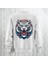 Tiger Baskılı Kalın Kumaş 3 Iplik Şardonlu Oversize Bisiklet Yaka Sweatshirt 1