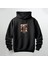 Wonderful California Baskılı Kapüşonlu Sweatshirt Hoodie Kalın Kumaş 3 Iplik Şardonlu 1