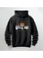Don't Give Up Baskılı Kapüşonlu Sweatshirt Hoodie Kalın Kumaş 3 Iplik Şardonlu 1