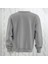 Happy Valentine's Day Kalp Desenli Oversize Bisiklet Yaka Sweatshirt 3 Iplik Şardonlu 2