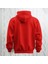 Happy Valentine's Day Kalp Desenli Kapüşonlu Oversize Sweatshirt Hoodie Kalın Kumaş 3 Iplik Şardonlu 2