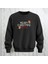 Merry Christmas Desenli Bisiklet Yaka Oversize Sweatshirt 3 Iplik Şardonlu 1